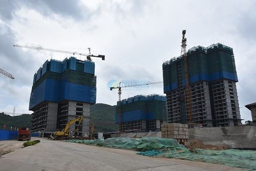 三亚鹭港2018年5月工程进度组图 见证三亚建筑工程之美